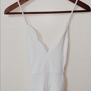 Boutique white dress